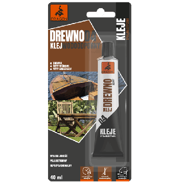 Klej do drewna D4 40ml Dragon