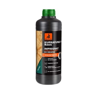 Impregnat zabezpieczający do drewna koncentrat zielony 1kg Dragon