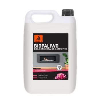 Biopaliwo do biokominków dekoracyjnych powiew lotosu 5L Dragon