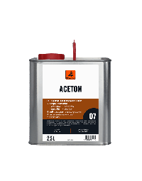 Acetone Transparent characteristic 2.5L Dragon
